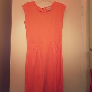 Banana republic mango shift dress.