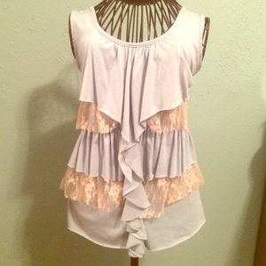 Rue 21 ruffle tank