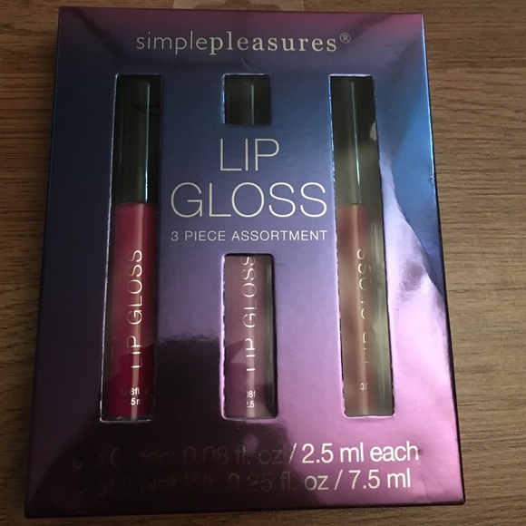Simplepleasures Makeup Simple Pleasures Lip Gloss Set Poshmark