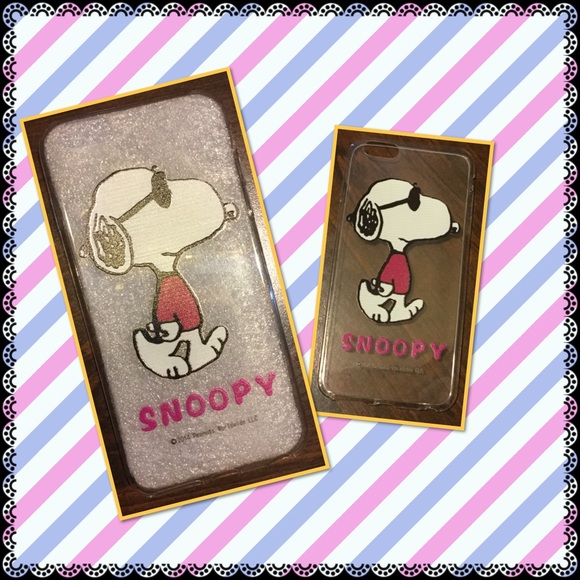 Accessories - 🆕 Snoopy iPhone 6S Plus clear soft case
