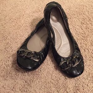 Me Too Black Ballet flats