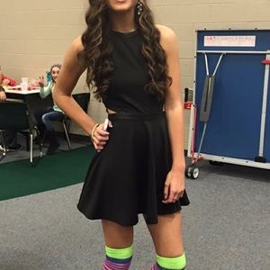 Forever 21 Triangle Slit Dress