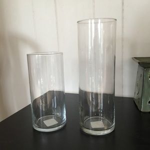 8 sets of small and medium vases