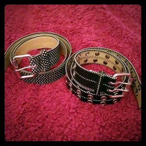 Two belts