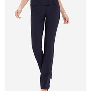 Navy exact stretch boot cut/flare pants