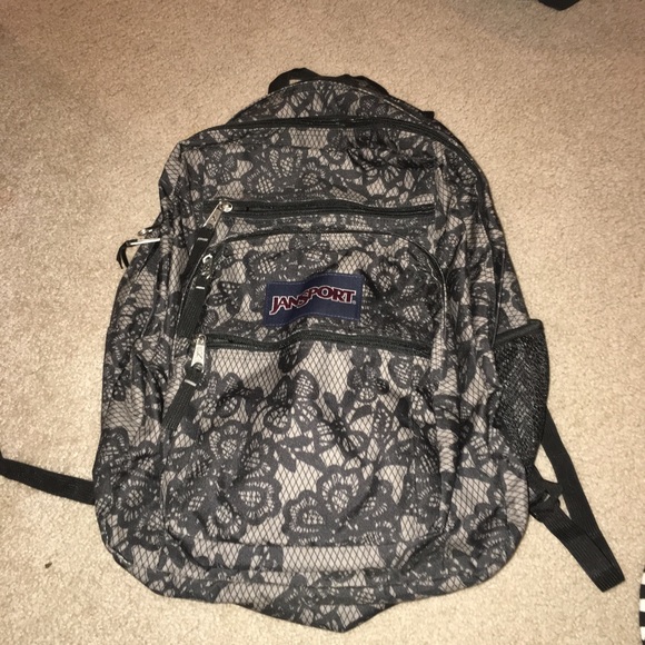 Jansport Handbags - Jansport Lace Pattern Backpack