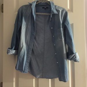 Uniqlo denim button up!
