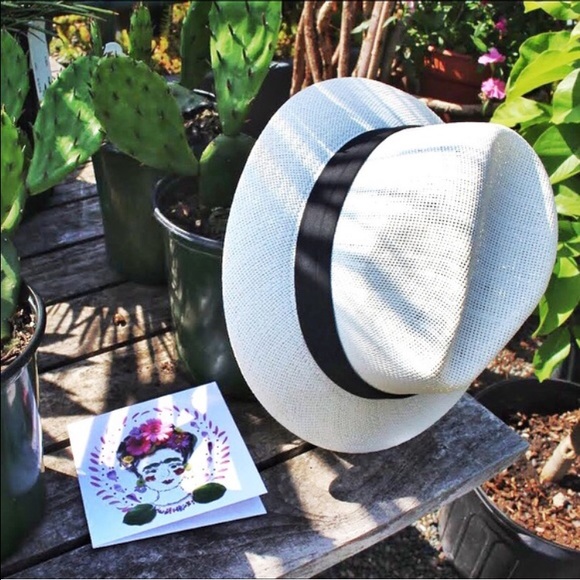 Dorfman Pacific Company Accessories - White Fedora Hat