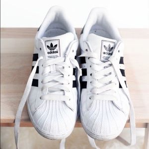ISO adidas superstars for $50 to $60.
