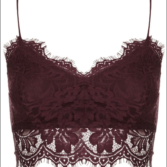 Topshop Petite lace bralette