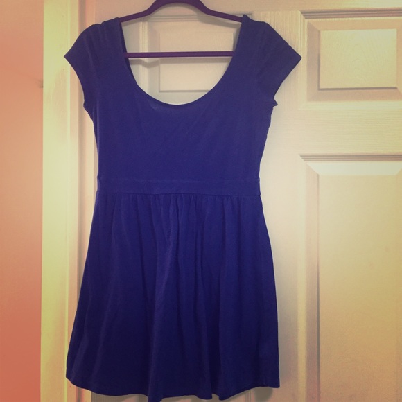 Blue dress