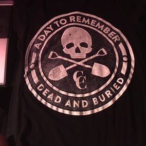 A day to remember band tee.