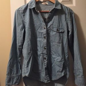 CUTE denim like shirt.
