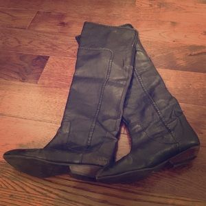 SALE!! Lucky Brand Leather Over The Knee Boot!