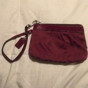 deep red coach