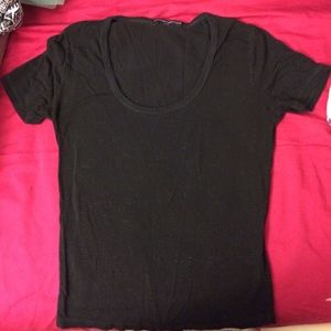 Brandy Melliville Black Crop Top