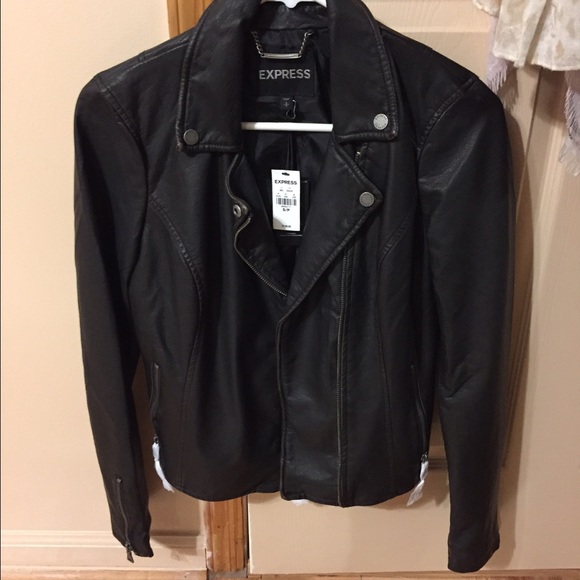 Express Minus the Leather Jacket