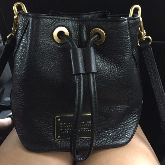 SOLD Marc Jacobs mini drawstring bag used once