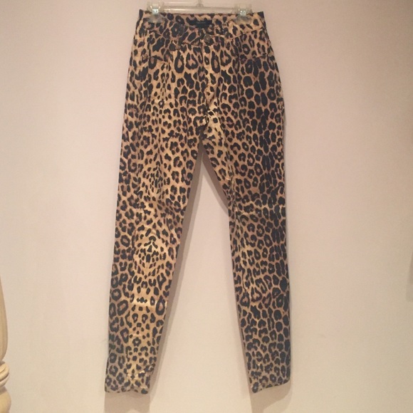 Cheetah pants
