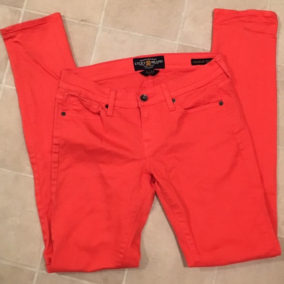 Coral Lucky Brand Jeans