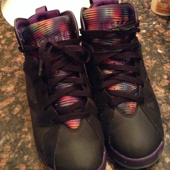 Retro 7a purple courts