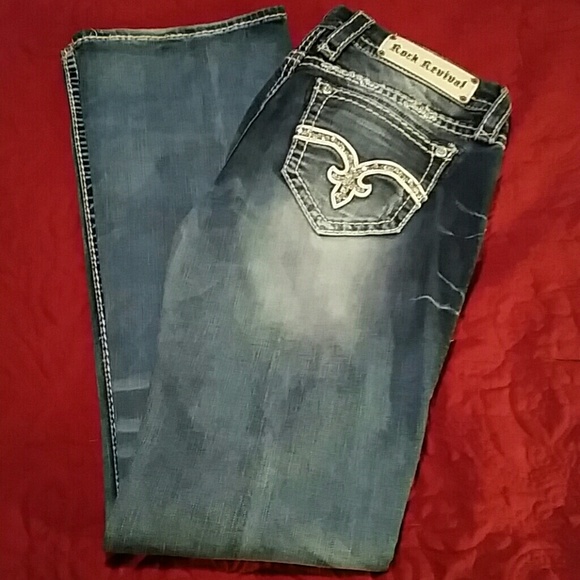 Rock revival easy boot jeans