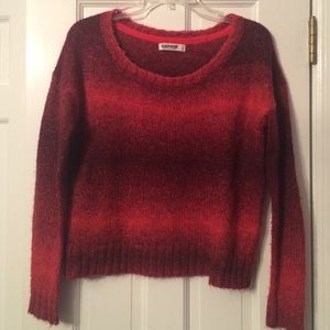 Red sweater