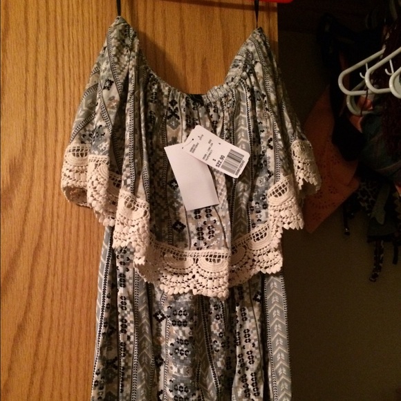 Brand new Strapless maxi dress
