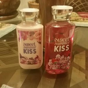 Full size Bath & Body Works Sweet Summer Kiss set
