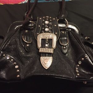 Black purse