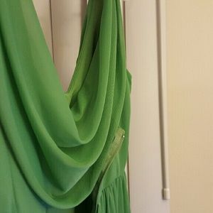 Davids Bridal clover bridesmaid dress