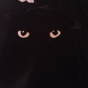 Black Cat eye tank top