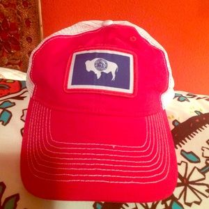 Wyoming flag baseball cap