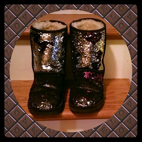 UGG Shoes - Ugg sequin boots (size 9)