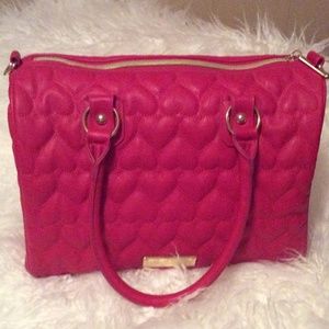 Betsy Johnson barrel bag