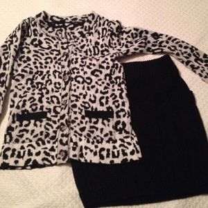 Sweater and skirt