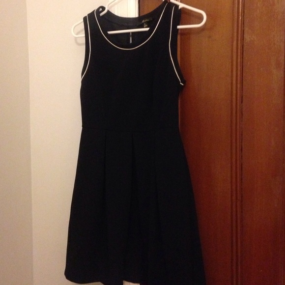 Black skater dress
