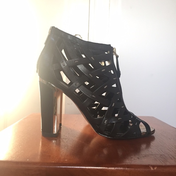 Ivanka Trump Erika gladiator/caged heels