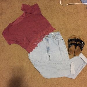 Urban outfitters Levis boyfriend/mom jeans size 10