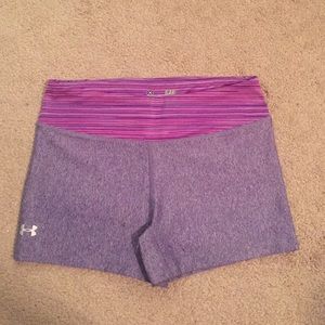 Under Armour fitted spandex shorts
