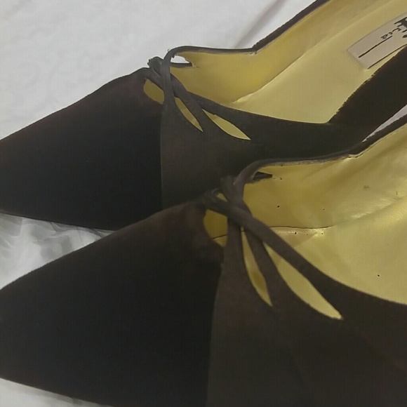 Velvet and Satin Heels - Picture 3 of 4