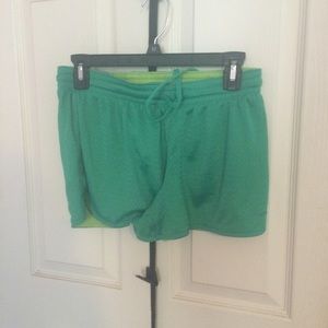 Small athletic shorts