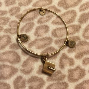 Gold Graduation Alex & Ani Bangle