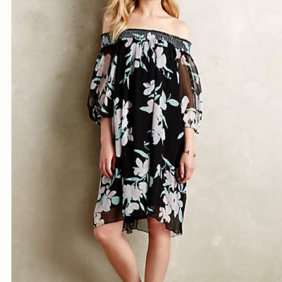 Anthropologie Dresses & Skirts - NWT Anthro Paola 100% Silk Swing Dress Maeve Sz L