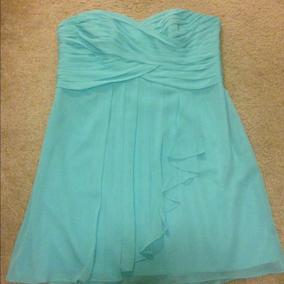 David's Bridal Dresses & Skirts - Seafoam dress bridesmaid dress