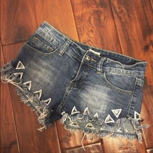 Jean shorts