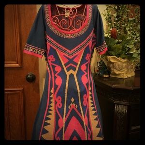 Short sleeve Sweater Dress