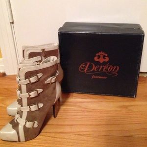 Deréon boots. Never worn. 4.5 inch heels.