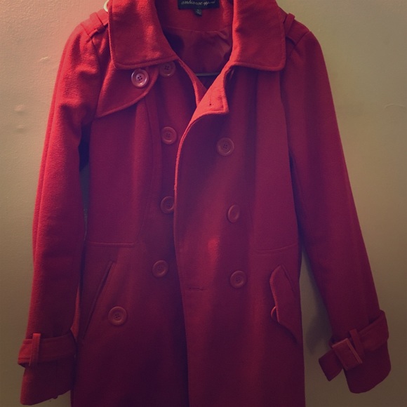 Ambiance Apparel Women's Pea Coat