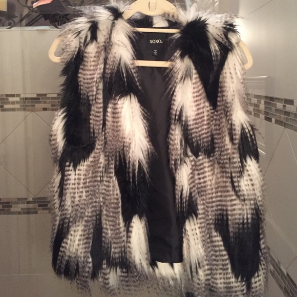 XOXO Jackets & Blazers - Feaux Fur Vest